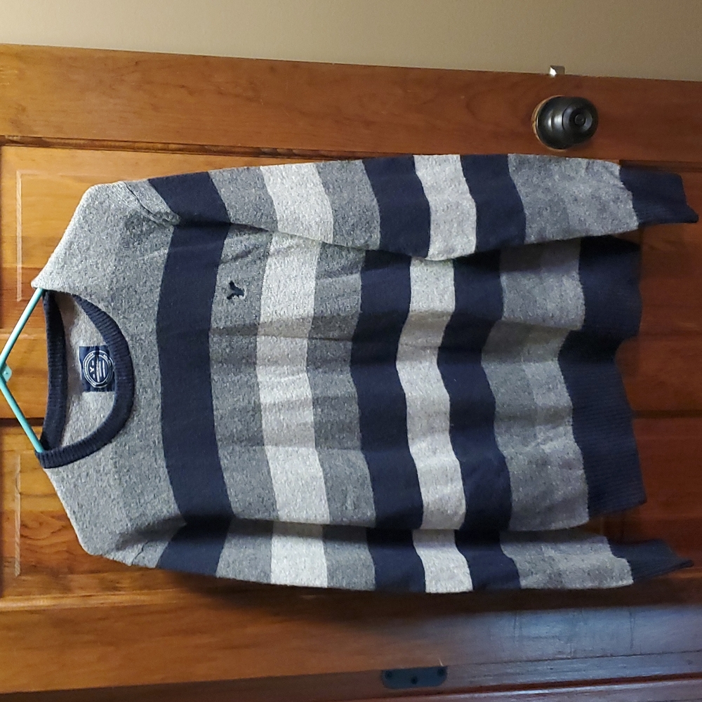 Mens American Eagle Strip Sweater